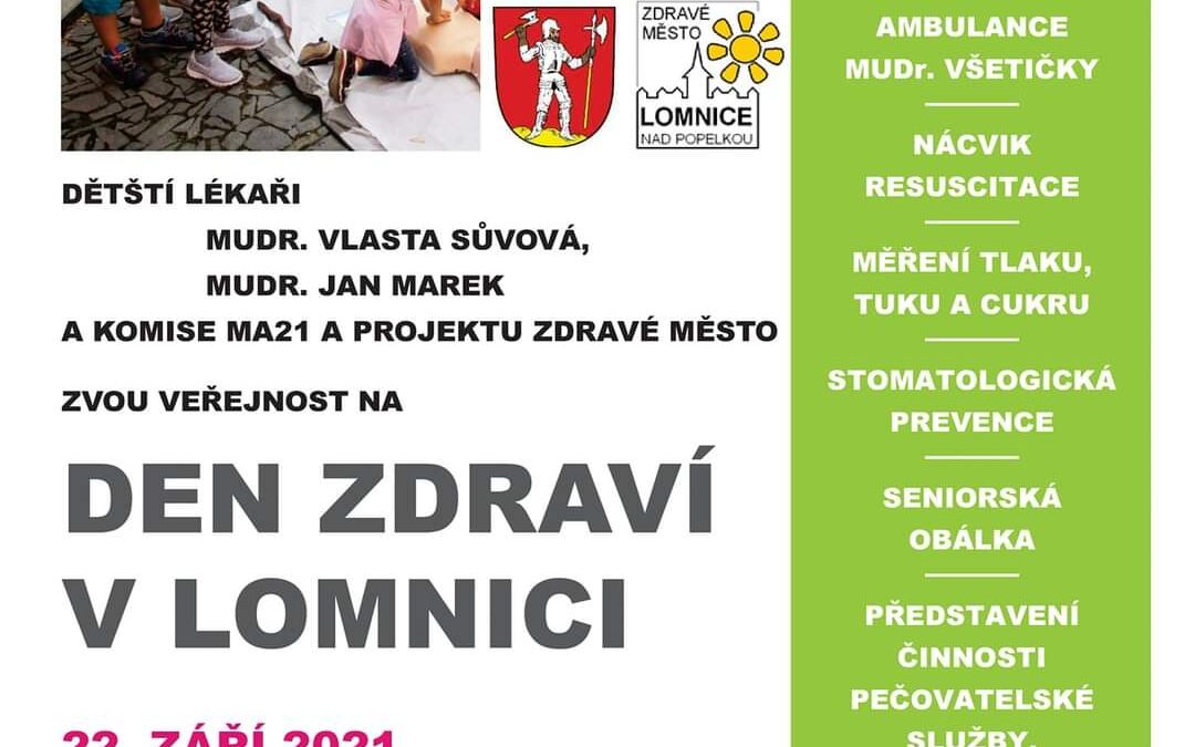 Den zdraví, výstava Naděje v Lomnici nad Popelkou
