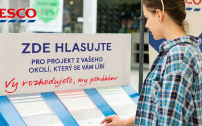 Podpořte nás při hlasování v obchodech Tesco